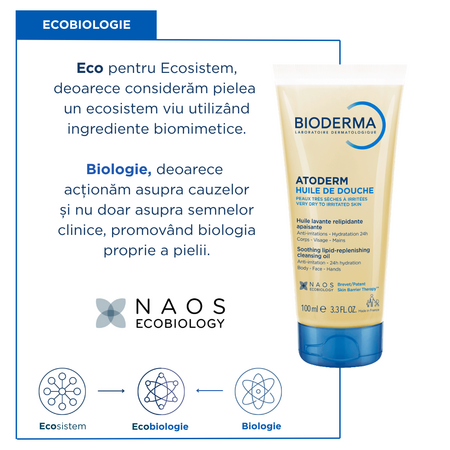 Ulei de dus Atoderm, 100 ml, derma 817337