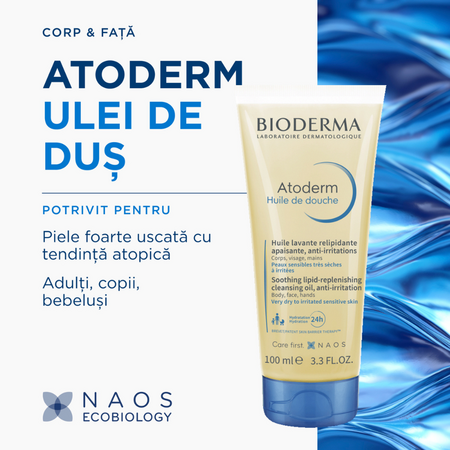 Ulei de dus Atoderm, 100 ml, derma 817347