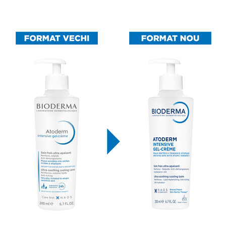 Gel crema Intensive Atoderm, 200 ml, derma 817539