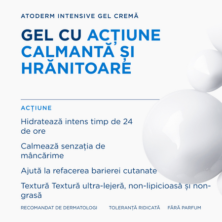 Gel crema Intensive Atoderm, 200 ml, derma 817542