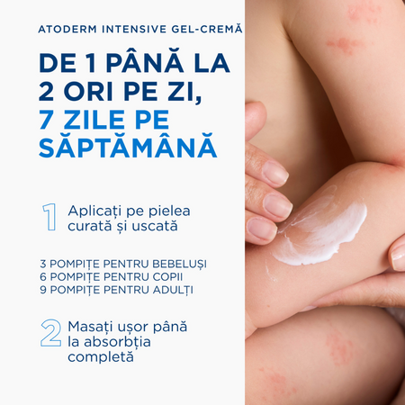 Gel crema Intensive Atoderm, 200 ml, derma 817547