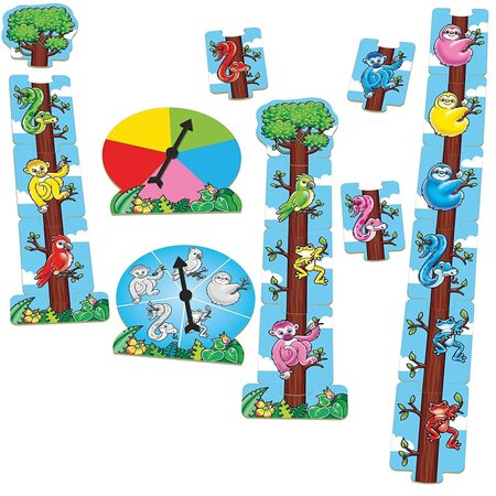Joc educativ Concurs in padurea tropicala, +3 ani, Orchard Toys 493990
