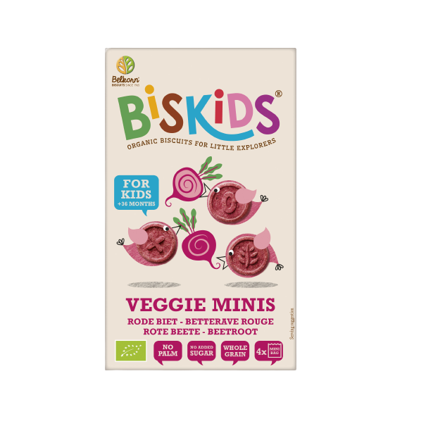 Biscuiti Bio pentru copii, cu sflecla Biskids, 120 g, Belkorn