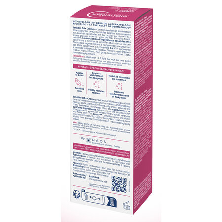 Crema anti-roseata Sensibio DS+, 40 ml, Bioderma 773214