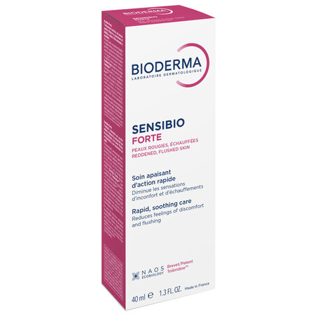 Crema regeneranta rapida Sensibio Forte, 40 ml, Bioderma 775567