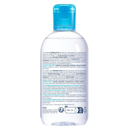 Apa micelara hidratanta Hydrabio H2O, 250 ml, Bioderma 796655