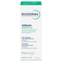 Crema pentru piele acneica Sebium Sensitive, 30 ml, Bioderma