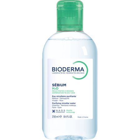 Apa micelara ten mixt si gras  Sebium H2O, 250 ml, Bioderma