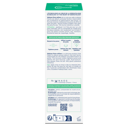 Concentrat corector pentru pori dilatati Sebium Pore Refiner, 30 ml, Bioderma 794644