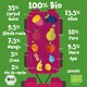 Piure BIO de carofi dulci, afine, pere, sfecla rosie si ovaz, +6 luni, 100 g, Pumpkin Organics 672682