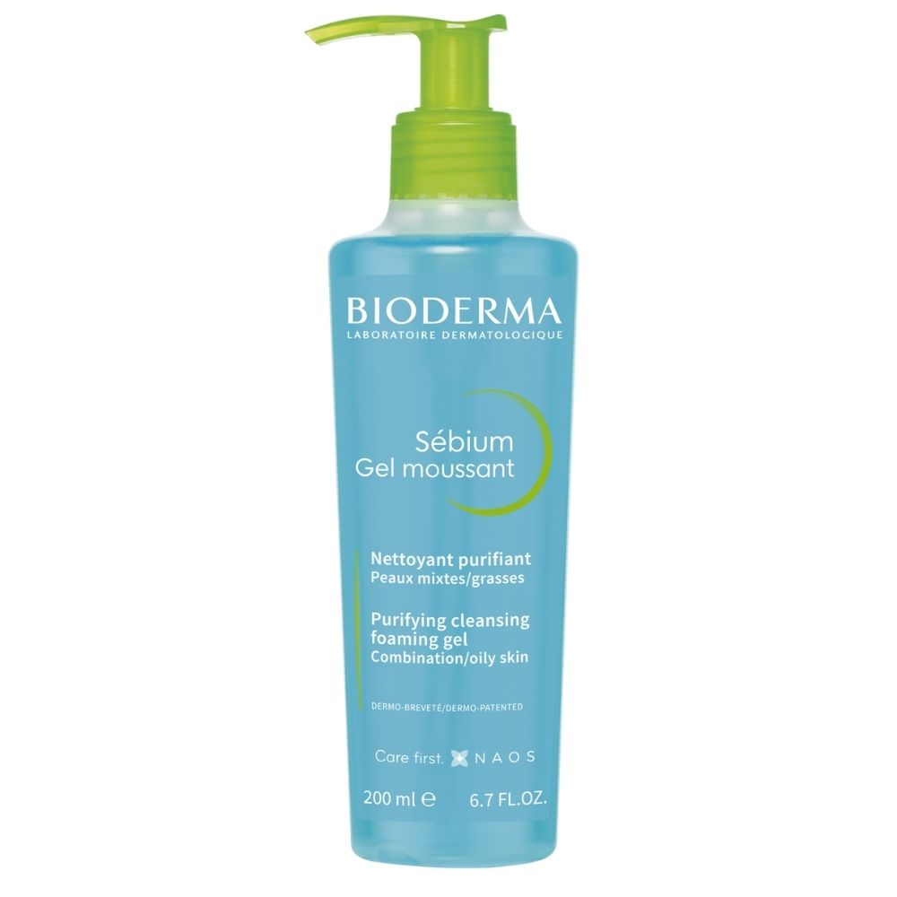 Gel spumant Sebium, 200 ml, Bioderma