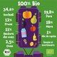 Piure Bio de dovleac, pere, mere, prune si ovaz, +8 luni, 100 g, Pumpkin Organics 672680