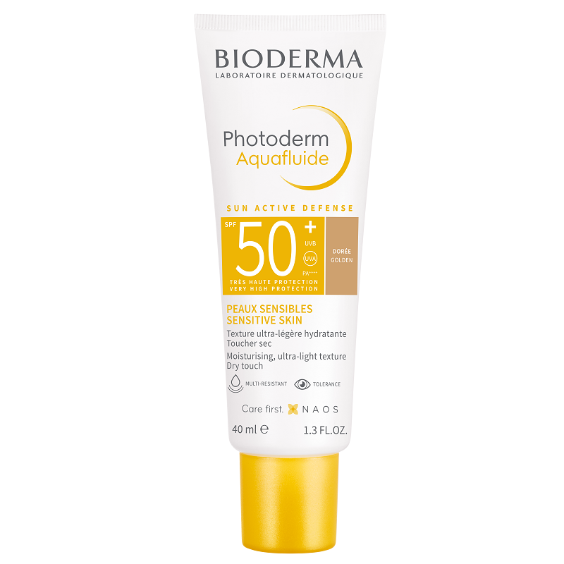 Crema lejera cu SPF50+ Aquafluide Photoderm, 40 ml, Doree, Bioderma