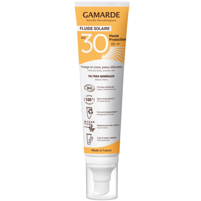 Crema protectie solara SPF30 Bio, 100 ml, Gamarde