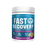 Bautura proteica cu aroma de fructul pasiuni Fast Recovery, 600 gr, Gold Nutrition