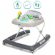 Premergator cu jucarie, Grey Zig Zag, 6 luni+, Fillikid 764031