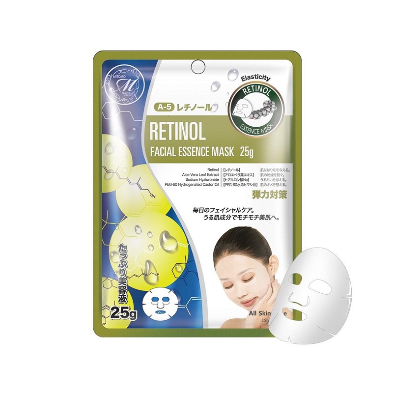 Masca de fata cu Retinol, 25 g, Mitomo 