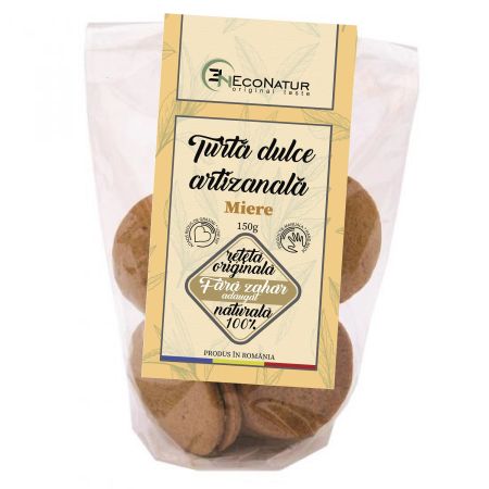 Eticheta Produs Turta dulce de casa cu miere, 150 gr