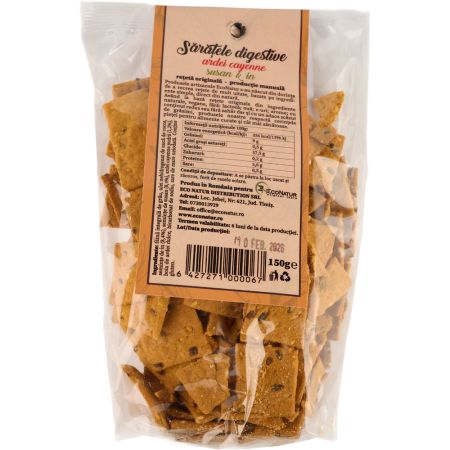 Saratele artizanale cu ardei Cayenne, 150 g, Econatur 766612