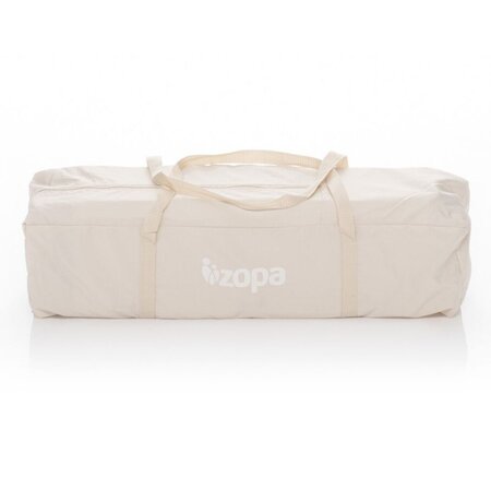 Patut pliant cu 2 nivele Nanny, Animal Beige, Zopa 494721