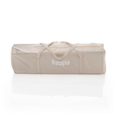 Patut pliant cu 1 nivel Caravan, Baby Beige, Zopa 494741