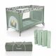 Patut pliant cu 1 nivel Caravan, Jungle Green, Zopa 494752