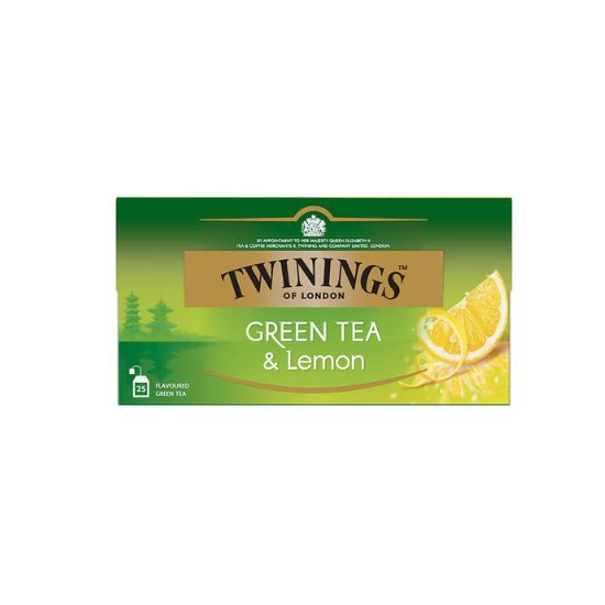 Ceai verde cu aroma de lamaie, 25 plicuri, Twinings