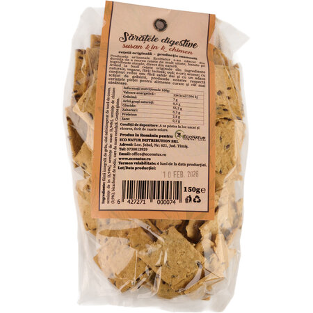 Saratele artizanale cu chimen, 150 gr, Econatur 766616