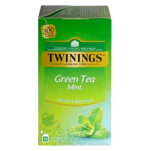 Ceai verde cu aroma de menta, 25 plicuri, Twinings