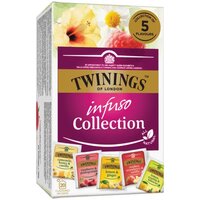 Ceai Infuzie Mix cu 5 gusturi de fructe si plante, 20 plicuri, Twinings   