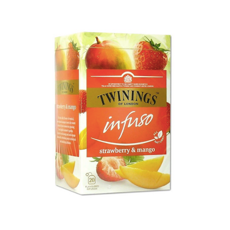 Ceai Infuzie cu aroma de capsuni si mango