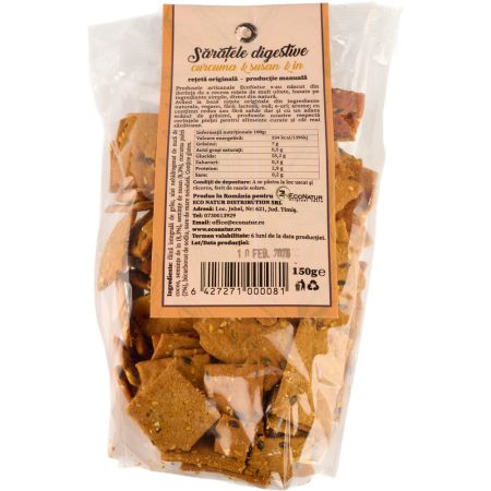 Saratele artizanale cu curcuma, 150 g, EcoNatur 766626
