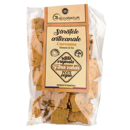 Saratele artizanale cu curcuma, 150 g, EcoNatur