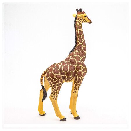 Figurina Girafa mascul, +3 ani, Papo 495037