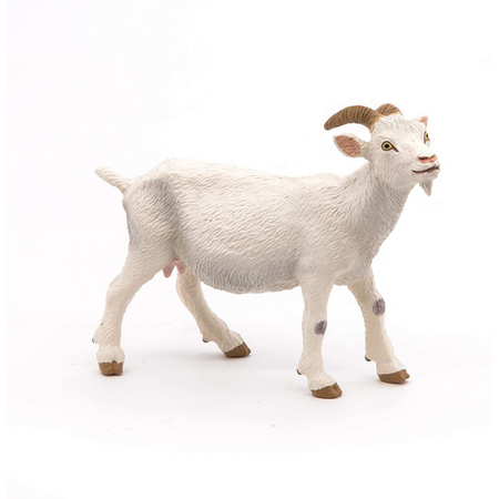 Figurina Capra Alba, +3 ani, Papo 495051