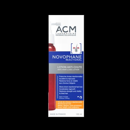 Lotiune impotriva caderii parului Novophane Reactional, 100 ml, ACM 763052
