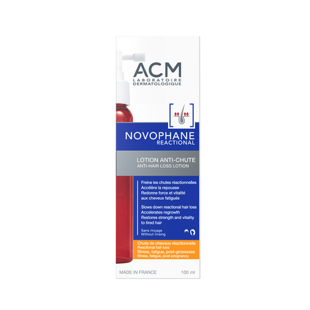 Lotiune impotriva caderii parului Novophane Reactional, 100 ml, ACM 763052