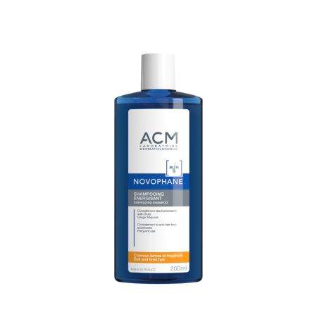 Sampon energizant pentru par fragil Novophane, 200 ml, ACM 740005