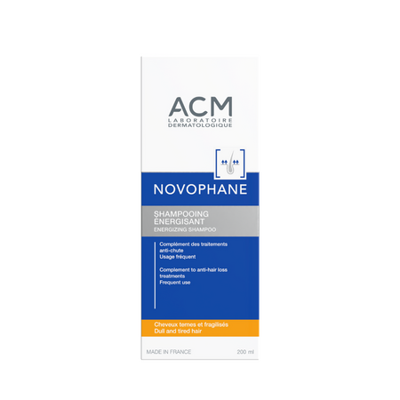 Sampon energizant pentru par fragil Novophane, 200 ml, ACM