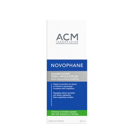 Sampon seboreglator Novophane, 200 ml, ACM 740019