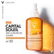 Apa de protectie solara pentru un bronz sporit SPF50+ Capital Soleil, 200 ml, Vichy 555677