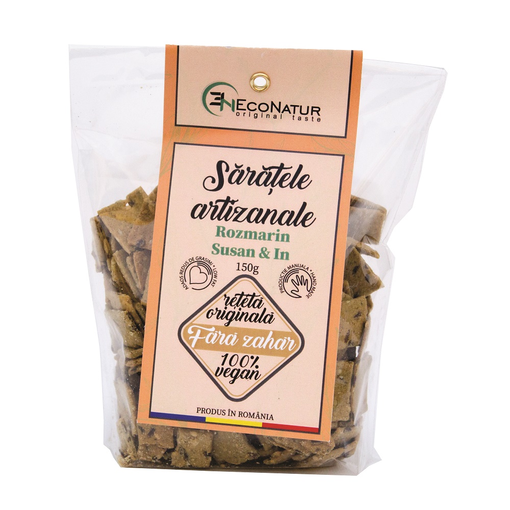 Saratele artizanale cu rozmarin, 150 gr, Econatur