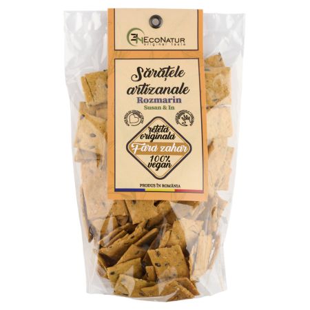 Saratele artizanale cu rozmarin, 150 g, Econatur
