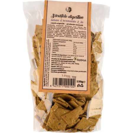 Saratele artizanale cu rozmarin, 150 g, Econatur 766636