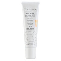 Fond de ten fluid cu SPF 20 Couvrance, nuanta 1.0 Porcelaine, 30 ml, Avene