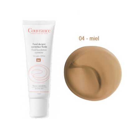 Fond de ten fluid SPF 20 nuanta 4 Miel Couvrance