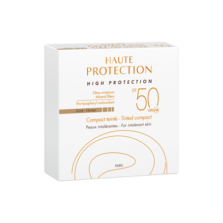 Fond de ten compact cu SPF 50+ Beige, 10 g, Avene 508591