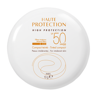 Fond de ten compact cu SPF 50+ Beige, 10 g, Avene