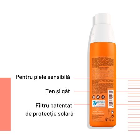 Spray cu SPF 30 pentru fata si corp, 200 ml, Avene 508522