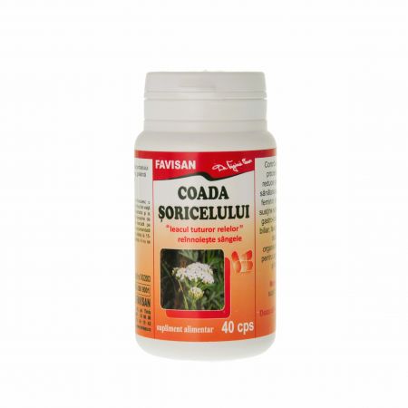 Coada Soricelului, 40 capsule, Favisan